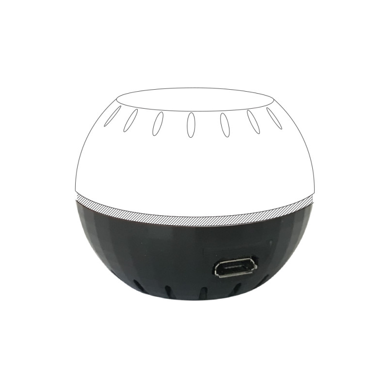 Shelly · Plug & Play · Accessories · "H&T USB Add-on" · Power supply · Black - 183385 - 1