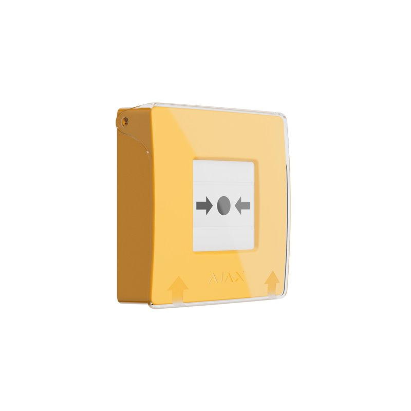 AJAX | Alarm button fire alarm yellow