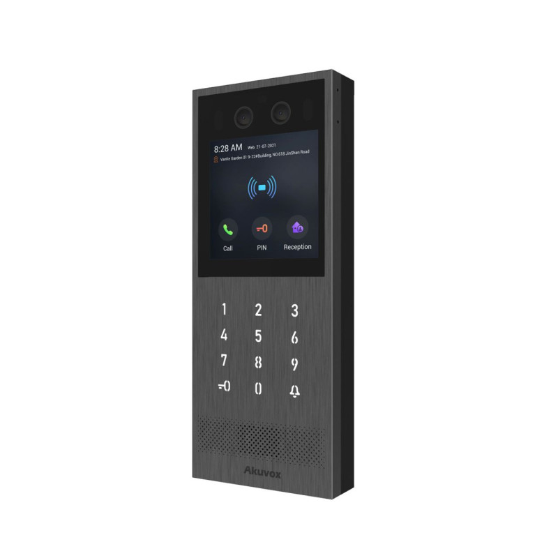 Akuvox Video-TFE X912S Kit On-Wall, big touch screen, card reader, black - 208376 - 4