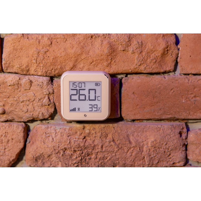 Shelly · Plug & Play · "Plus H&T Gen. 3 Mocha" · Temperature & humidity sensor · WLAN · BT · USB C / battery (ne) - 222765 - 