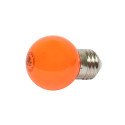 Synergy 21 LED Retrofit E27 drop lamp G45 orange 1 watt for fairy lights