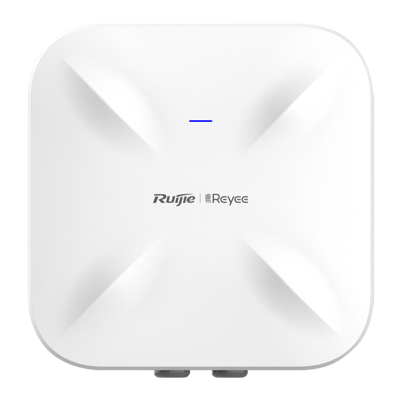 Reyee - Omnidirectional Wi-Fi 6 AP - IP68 rated for outdoor use - Supports 802.11a/b/g/n/ac/ax - Transmission rate