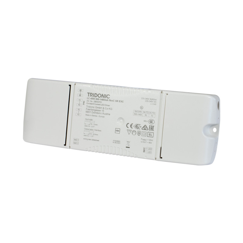 Synergy 21 Tridonic Netzteil LC 45W 500-1400mA flexC SR EXC 119251 Synergy 21 LED 2 - Artmar Electronic & Security AG