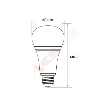 Synergy 21 LED Retrofit E27 12W RGB-WW Lampe mit Funk und WLAN *Milight/Miboxer* Synergy 21 LED - Artmar Electronic & Security A