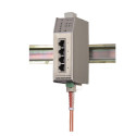 Microsens Profi Line Switch industrial FE, PoE, 4xRJ45, 2xST, MS650461PM-48 MICROSENS - Artmar Electronic & Security AG