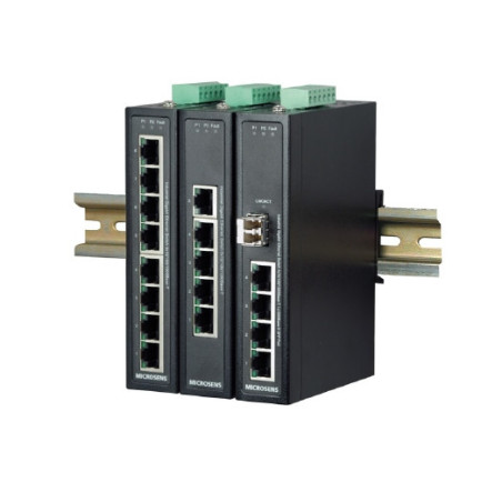 Microsens Entry Line Switch industrial Giga 5port 1x SFP slot MS657203X MICROSENS - Artmar Electronic & Security AG