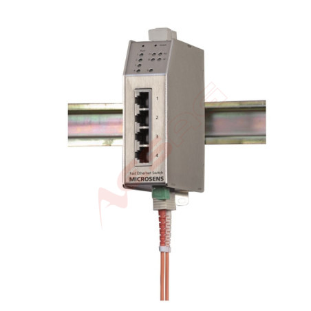 Microsens Profi Line Switch industrial FE, 4xRJ45, 2xST, MS650461M MICROSENS - Artmar Electronic & Security AG 