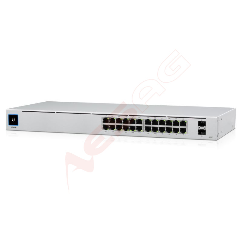 Ubiquiti Unifi Switch / 24 Port / 16x POE+/ 8 Rj45 Gigabit / 120W / 2x 1G SFP / USW-24-POE-EU Ubiquiti - Artmar Electronic & Sec