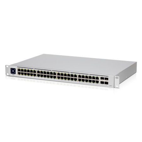 Ubiquiti Unifi Switch / 48 Port / 32x POE+ / 16 RJ45 Gigabit /195W / POE+ / 4x 1G SFP / USW-48-POE-EU Ubiquiti - Artmar Electron