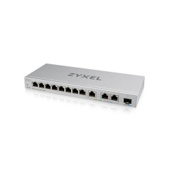 Zyxel Switch smart managed Layer2 12 Port &bull 8x 1 GbE &bull 3x 10 GbE &bull 1x SFP &bull Desktop &bull XGS1250-12 ZyXEL - Art