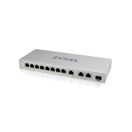 Zyxel Switch smart managed Layer2 12 Port &bull 8x 1 GbE &bull 3x 10 GbE &bull 1x SFP &bull Desktop &bull XGS1250-12 ZyXEL - Art