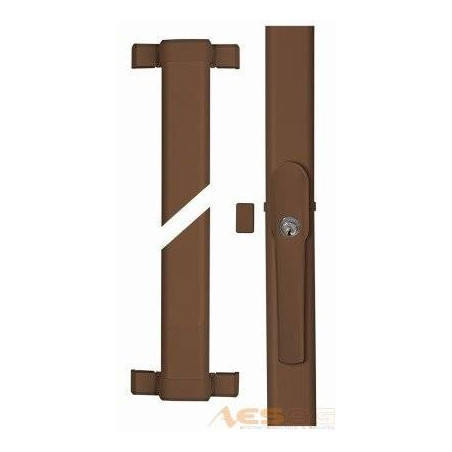 Secvest 2WAY wireless window bar lock FOS 550 E, brown