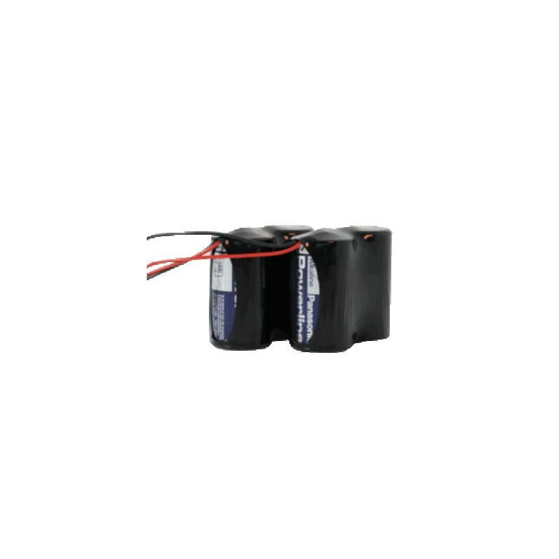 Replacement battery for 2WAY wireless outdoor siren Alkaline