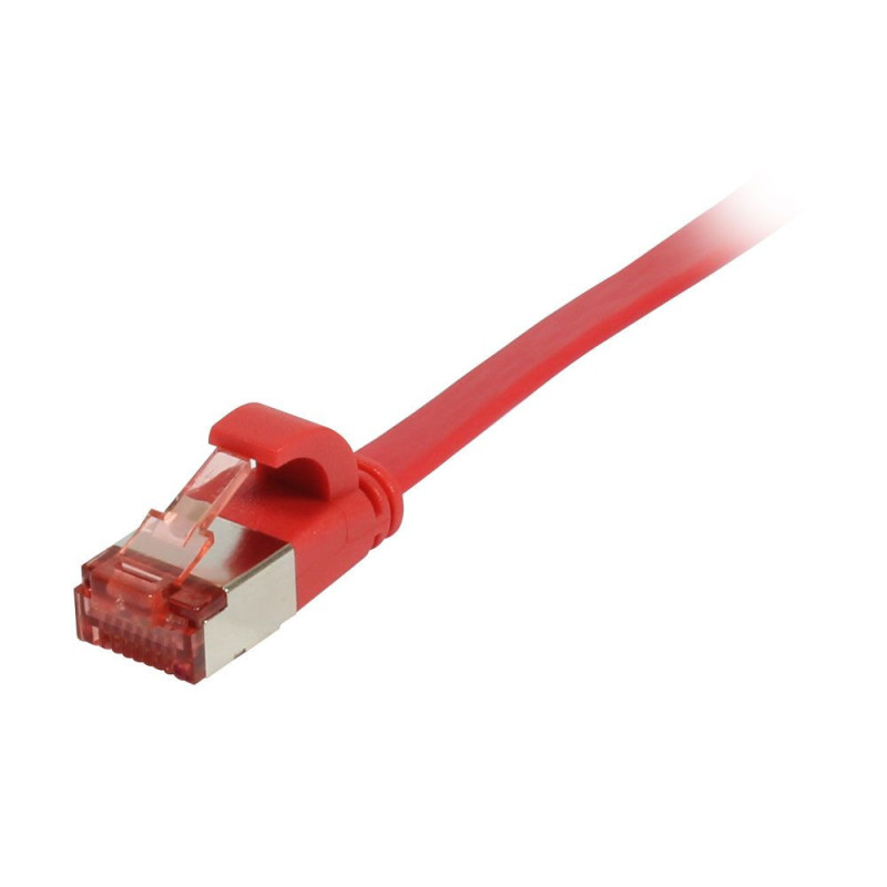 Patchkabel RJ45, CAT6 250Mhz, 0.15m rot, FTP(U/FTP), TPE(Superflex), Flach, Synergy 21, Synergy 21 Kabel, Dosen, etc. - Artmar E