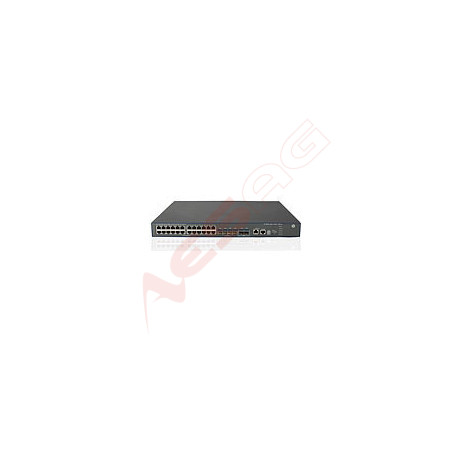 HP Switch 1000Mbit, 24xTP + 4xSFP-Slot, 5500-24G-4SFP HI, 2xSFP+-Slot, *ohne Netzteil!* Hewlett Packard - Artmar Electronic & Se