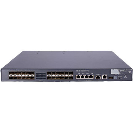 HP Switch 1000Mbit, 4xTP + 24xSFP+-Slot, 5820-24XG-SFP+, *OHNE NETZTEIL* Hewlett Packard - Artmar Electronic & Security AG