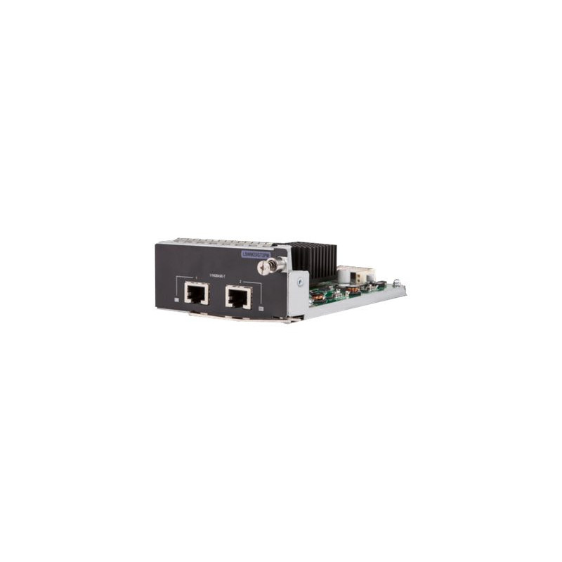 HP Switch, zbh. Modul, 5130/5510, 10GBASE-T 2p, Hewlett Packard - Artmar Electronic & Security AG