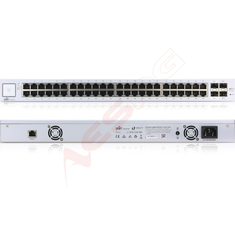 Ubiquiti UniFi Switch / 48 Ports / 2 SFP+ / 2 SFP / US-48 Ubiquiti - Artmar Electronic & Security AG