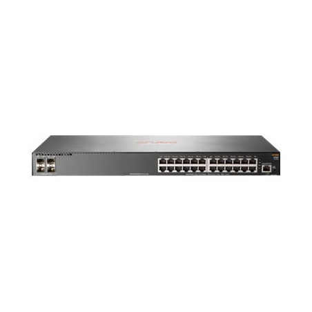 HP Switch 1000Mbit, 24xTP, 4xSFP/SFP+-Slot, 2930F-24G-4SFP+, Hewlett Packard - Artmar Electronic & Security AG