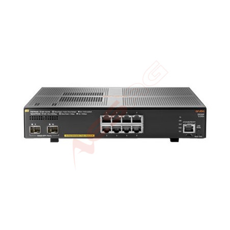 HP Switch 1000Mbit, 8xTP, 2xSFP/SFP+-Slot, 2930F-8G-POE+-2SFP+, Hewlett Packard - Artmar Electronic & Security AG 