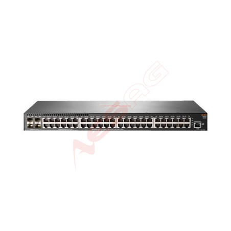 HP Switch 1000Mbit, 48xTP, 4xSFP/SFP+-Slot, 2930F-48G-4SFP+, Hewlett Packard - Artmar Electronic & Security AG