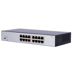 Safire Desktop Switch - 16 Gigabit-Ports - Geschwindigkeit 10/100/1000 Mbps - Plug &amp Play - Energiesparende Technologie - Met