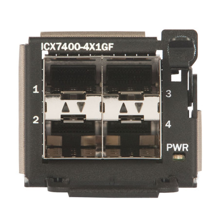 CommScope RUCKUS Networks ICX Switch zub. ICX 7450 4-port 100M/1GbE SFP Module Ruckus Networks - Artmar Electronic & Security AG