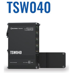 Teltonika · Switch · TSW040 8 Port 10/100 PoE + Industrial unmanaged Switch - 231148 - 1