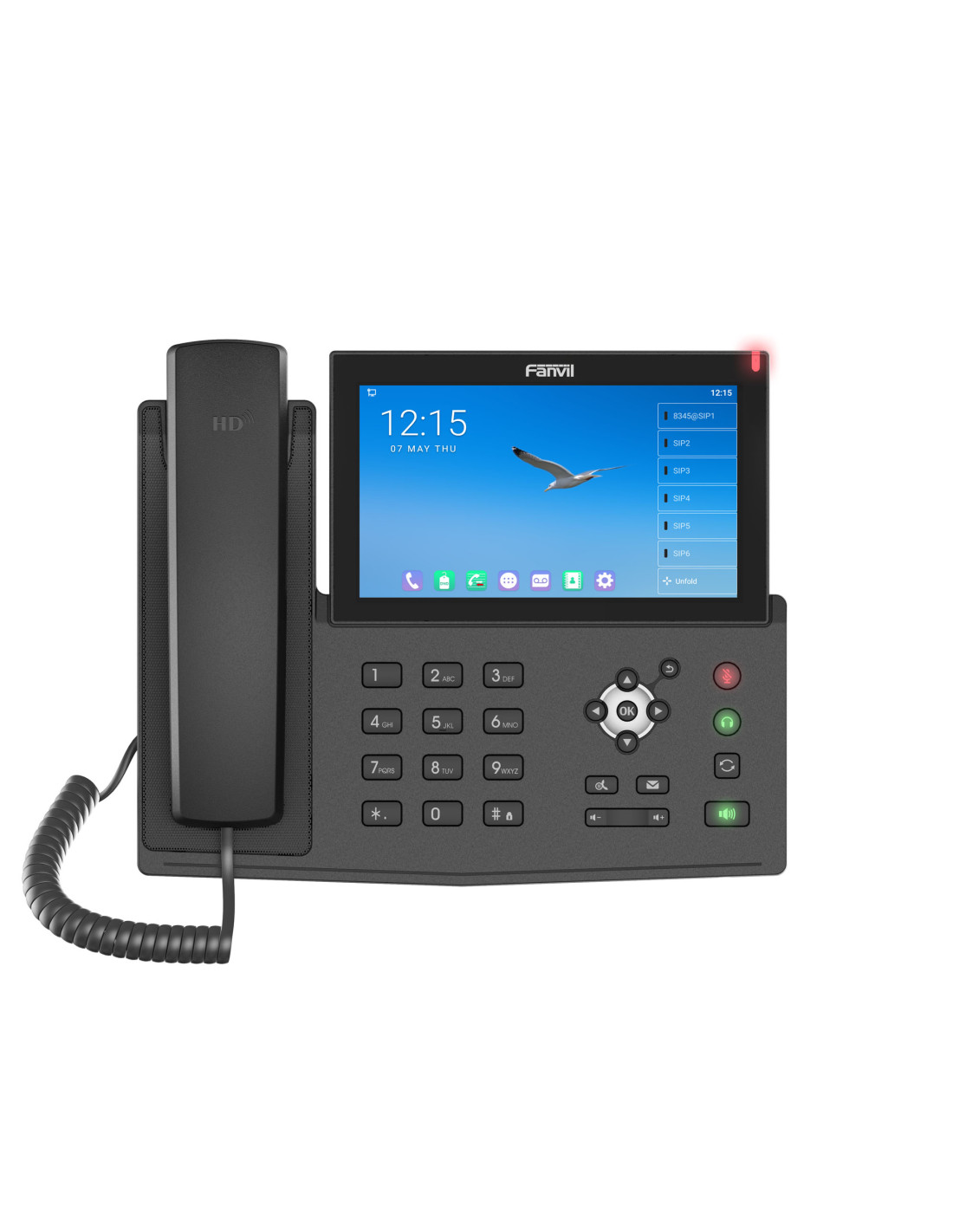 Fanvil X7A, Android Touch Screen IP Phone / SIP / POE / Gigabit / USB-Port  / Bluetooth / Android