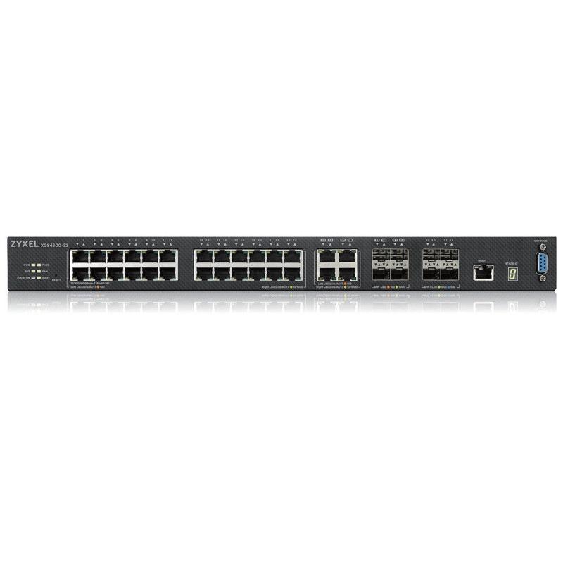 Zyxel Switch full managed Layer3 32 Port &bull 24x 1 GbE &bull 4x 1 Gb Combo &bull 4x SFP &bull 19 &bull NebulaFlex Pro &bull XG