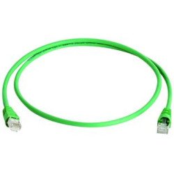 Telegärtner patch cable CAT6A, 15m, green, 500MHz,...