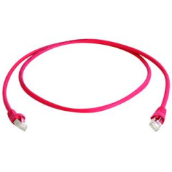 Telegärtner patch cable CAT6A, 15m, red, 500MHz,...