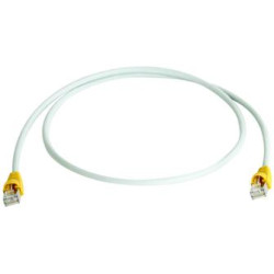 Telegärtner patch cable CAT6A, 0.5m Gray-Cross GBE, 500MHz,