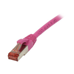 Patch cable RJ45, CAT6 250Mhz, 0.5m Magenta,...