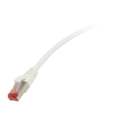 Patch cable RJ45, CAT6 250Mhz, 0.5m white, S-STP(S/FTP),...