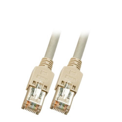 Patchkabel RJ45, CAT5e, 300Mhz, 1.5m grau, S/UTP,...