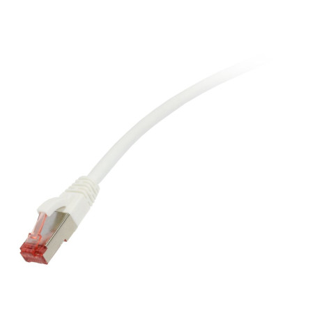 Patchkabel RJ45, CAT6 250Mhz, 0.15m weiss, S-STP(S/FTP), LSZH, Synergy 21, - 136643 - 1