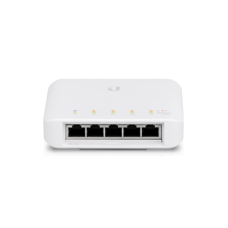 Ubiquiti UniFi Switch Flex / Input 1x POE++ / Output 4x POE+ / up to15W per Port* / USW-Flex Ubiquiti - Artmar Electronic & Secu