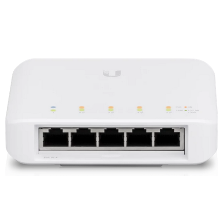 Ubiquiti UniFi Switch Flex / Input 1x POE++ / Output 4x POE+ / up to15W per Port* / USW-Flex Ubiquiti - Artmar Electronic & Secu