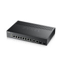 Zyxel Switch full managed Layer2 10 Port &bull 8x 1 GbE &bull 2x 1 Gb Combo &bull 19 &bull Lüfterlos &bull NebulaFlex Pro &bull 