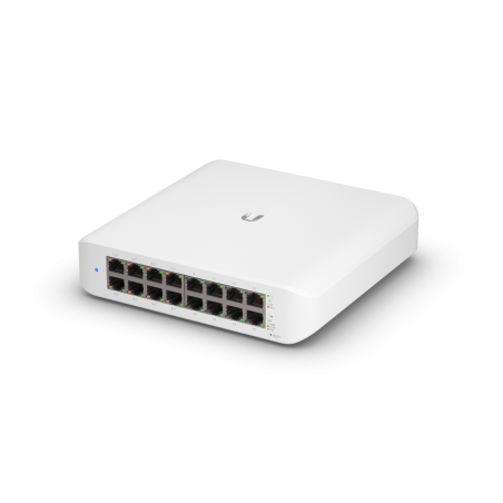 Ubiquiti Switch Lite / 16 Port / 8x POE+ / 8 x RJ45 Gigabit / 45W / USW-Lite-16-PoE Ubiquiti - Artmar Electronic & Security AG 