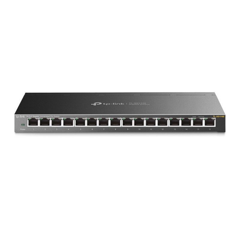 TP-Link - TL-SG116E - 16-Port Gigabit Easy Smart Switch PORT TP-Link - Artmar Electronic & Security AG