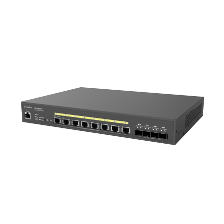 EnGenius Cloud Managed Switch 8-port 10GbE PoE 420W, 4x SFP , L2 , ECS5512FP EnGenius - Artmar Electronic & Security AG