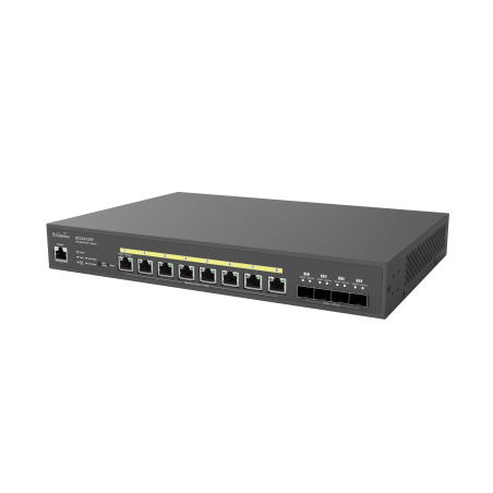 EnGenius Cloud Managed Switch 8-port 2.5GbE PoE 240W, 4x SFP , L2 , ECS2512FP EnGenius - Artmar Electronic & Security AG 