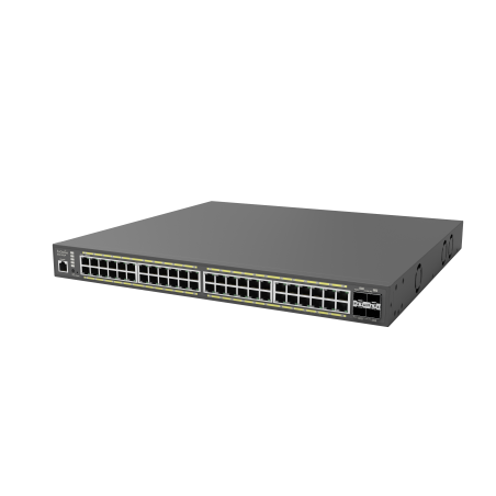 EnGenius Cloud Managed Switch 48-port GbE PoE 410W, 4x SFP , L2 , ECS1552P EnGenius - Artmar Electronic & Security AG 