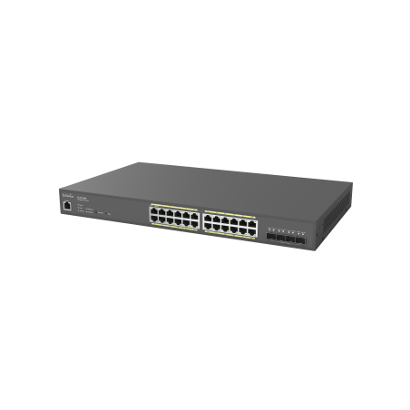 EnGenius Cloud Managed Switch 24-port GbE PoE 240W PoE Budget, 4x 10G SFP ,Slots L2 , ECS1528P - cloud or on-premises management