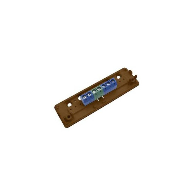 Screw distributor surface-mounted 5-pin brown