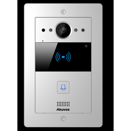 Akuvox TFE R20A Slim SIP Intercom with RF card reader *Flush-Mount-Bundle* Akuvox - Artmar Electronic & Security AG