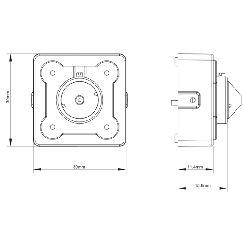 LUPUS - LE105HD - Pinhole mini camera 720p