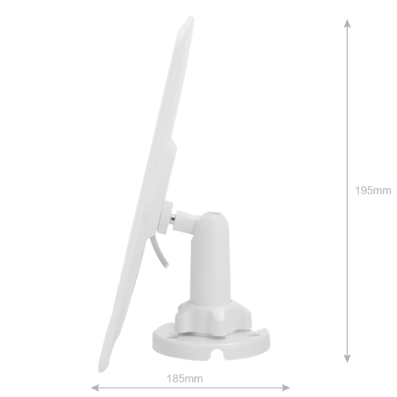 NIVIAN - Solarzelle 6W, DC 5V, Wasserdicht, IP65